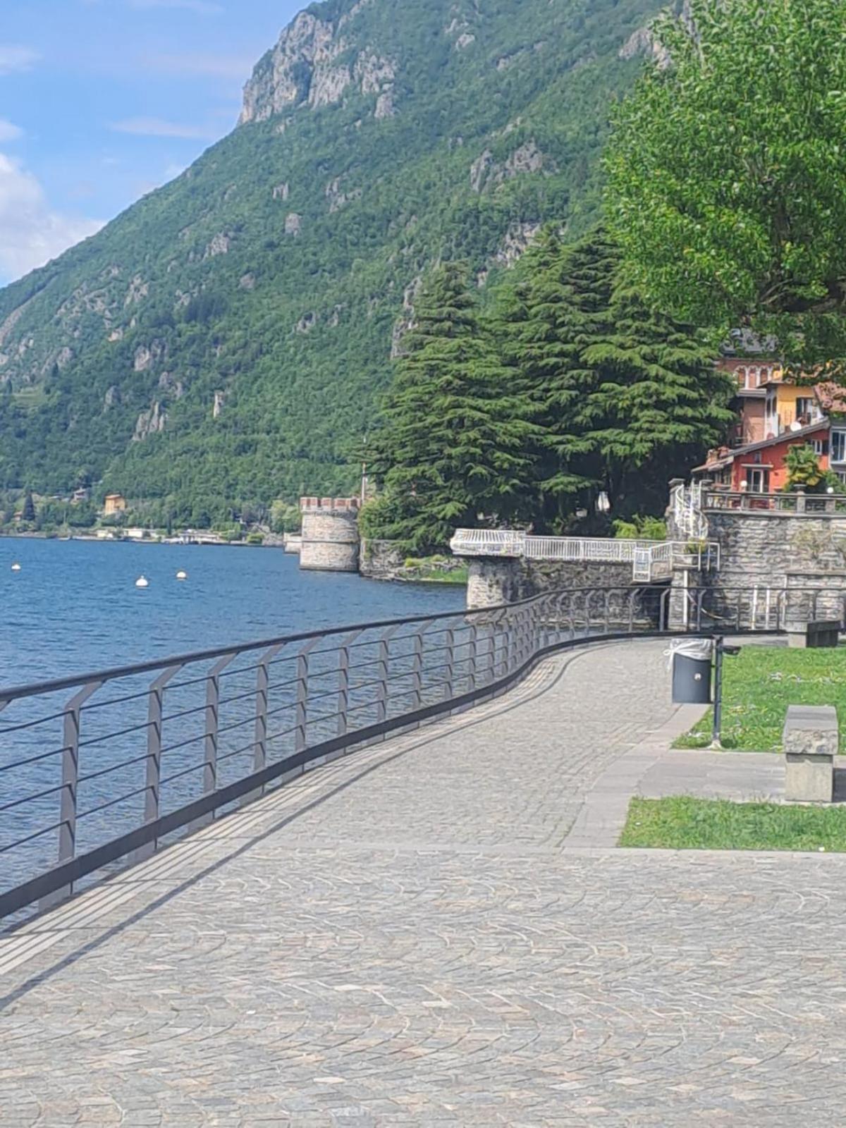Il Gatto E La Volpe Foresteria Lombarda Lierna Bagian luar foto
